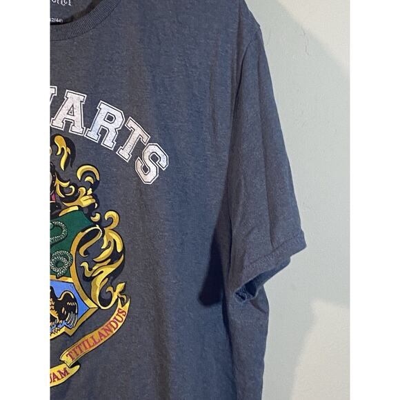 Harry Potter Hogwarts School of Witchcraft & Wizardry T-Shirt Men's L Gray - Picture 5 of 7